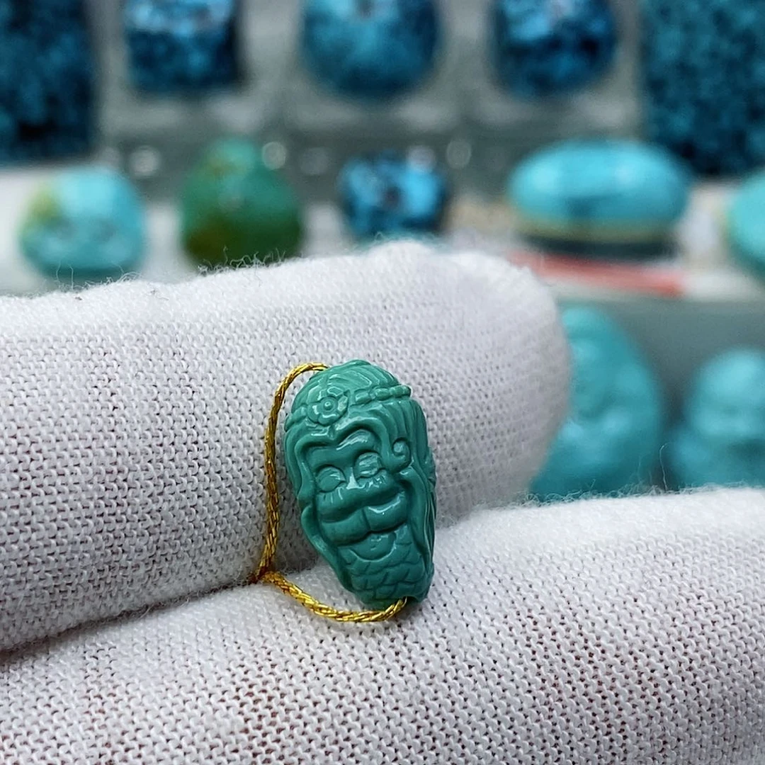 绿松石珠宝奇石未镶嵌