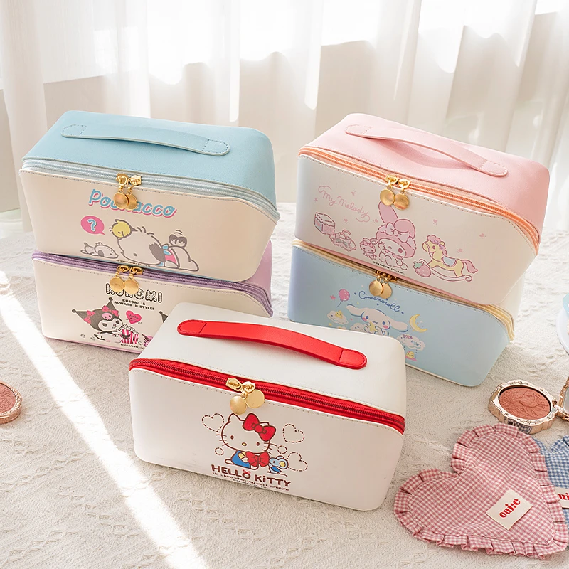Hello kitty三丽鸥正品授权枕头包洗漱包化妆包手提包收纳包耐脏