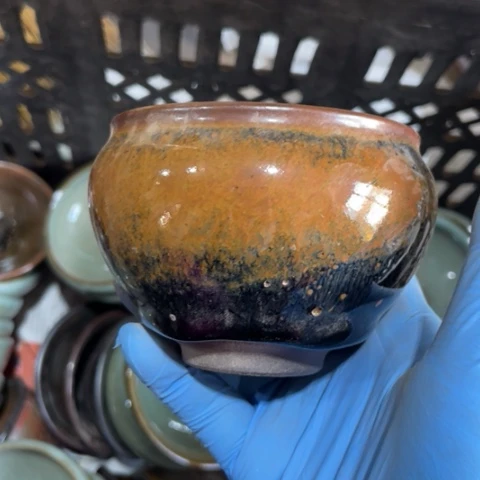 茶盏建阳建盏微瑕将军