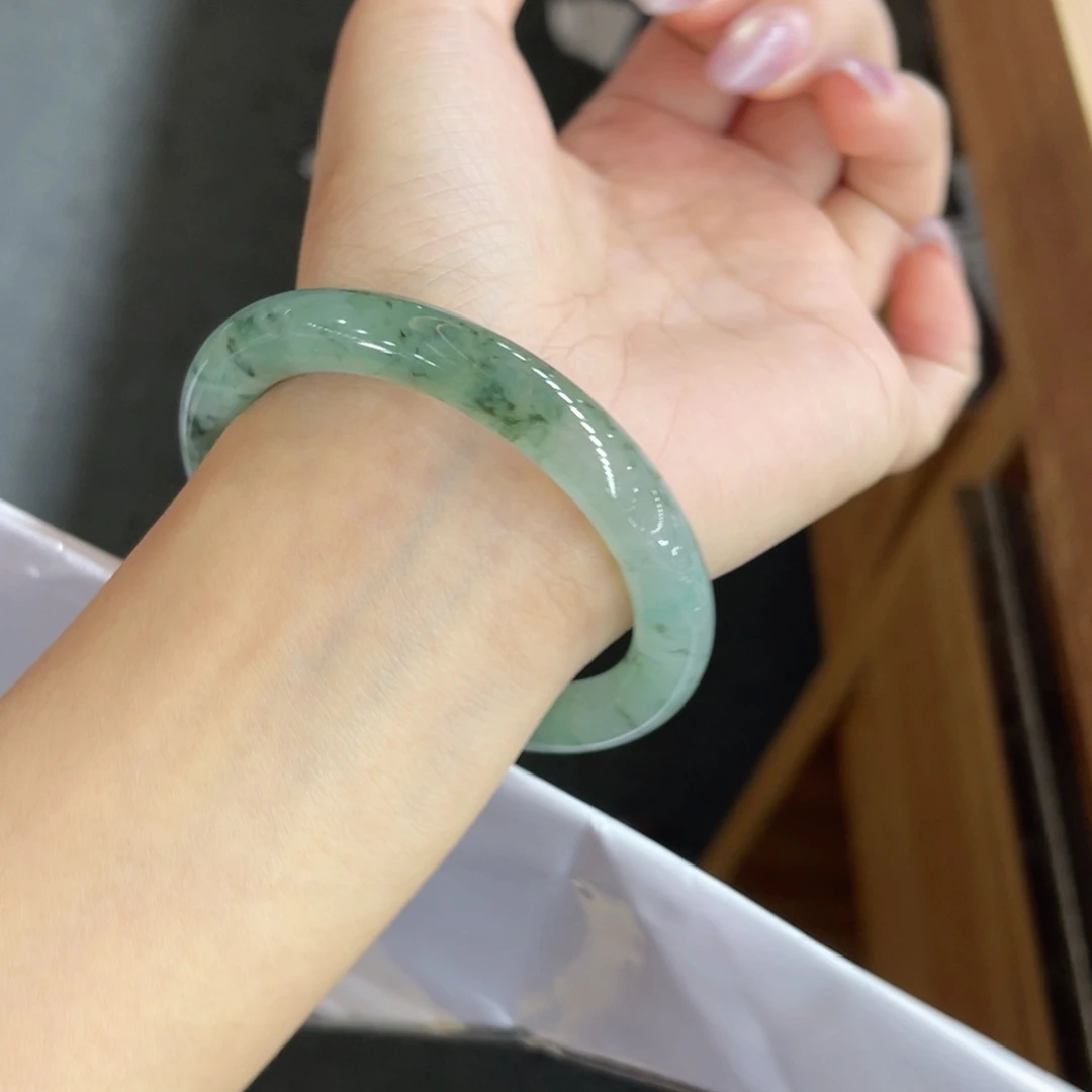 未镶嵌手镯翡翠翡翠55