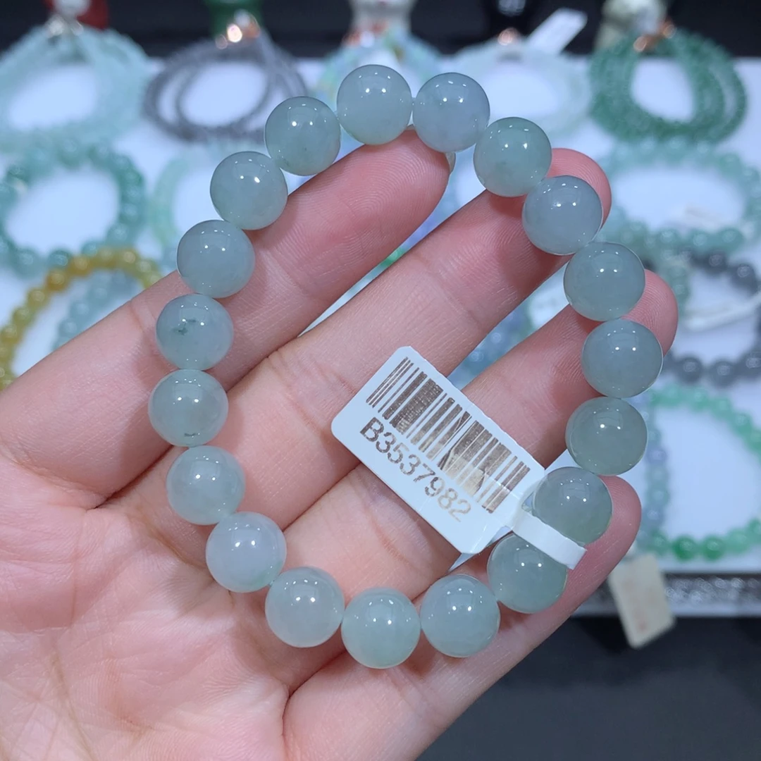 未镶嵌手串翡翠天然