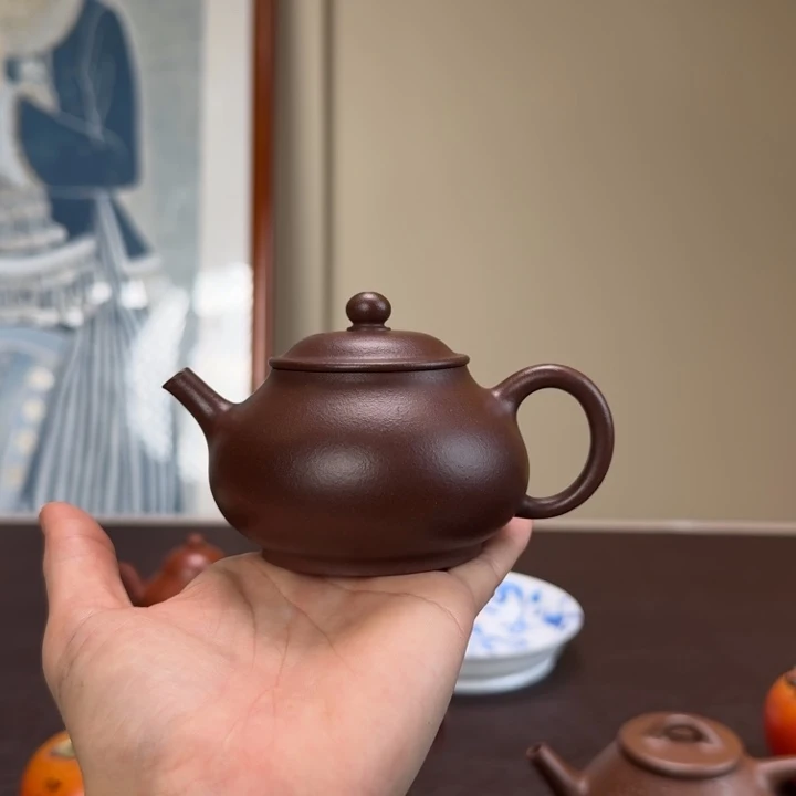 茶壶紫砂全手壶定制