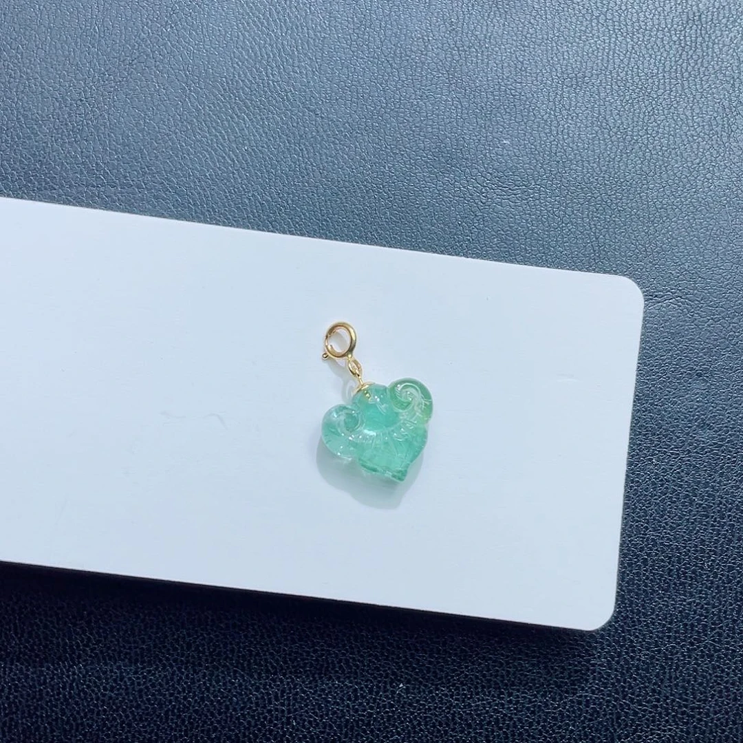 颈饰未镶嵌碧玺碧玺吊坠