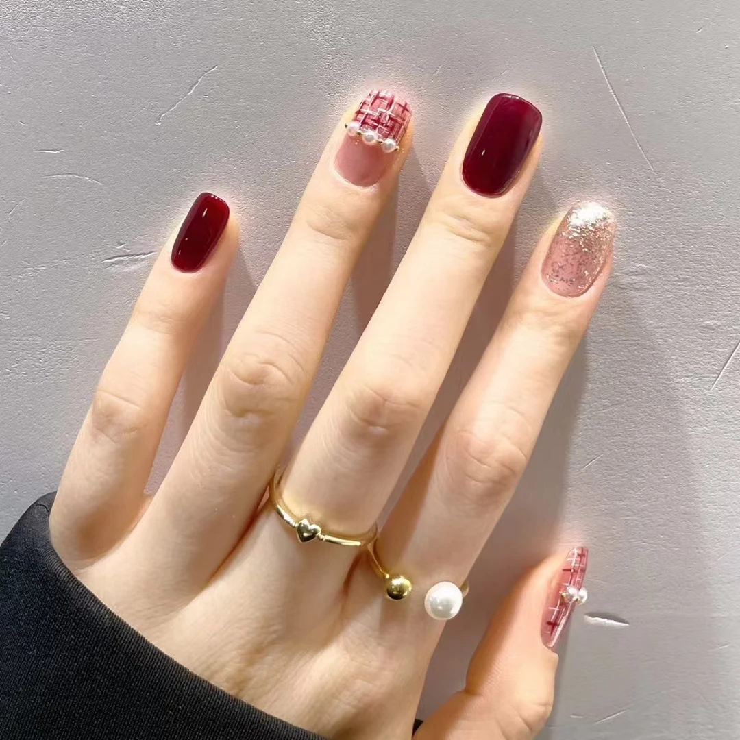 43短款新年小香风---穿戴甲