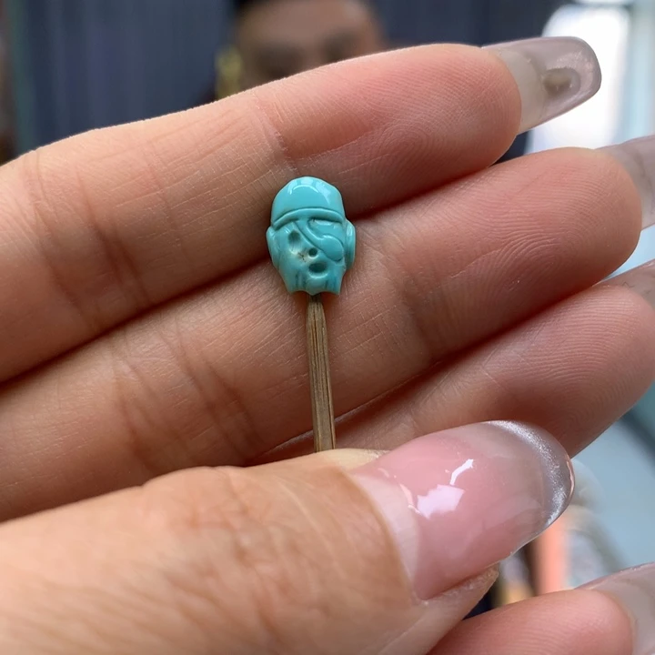 绿松石未镶嵌配饰