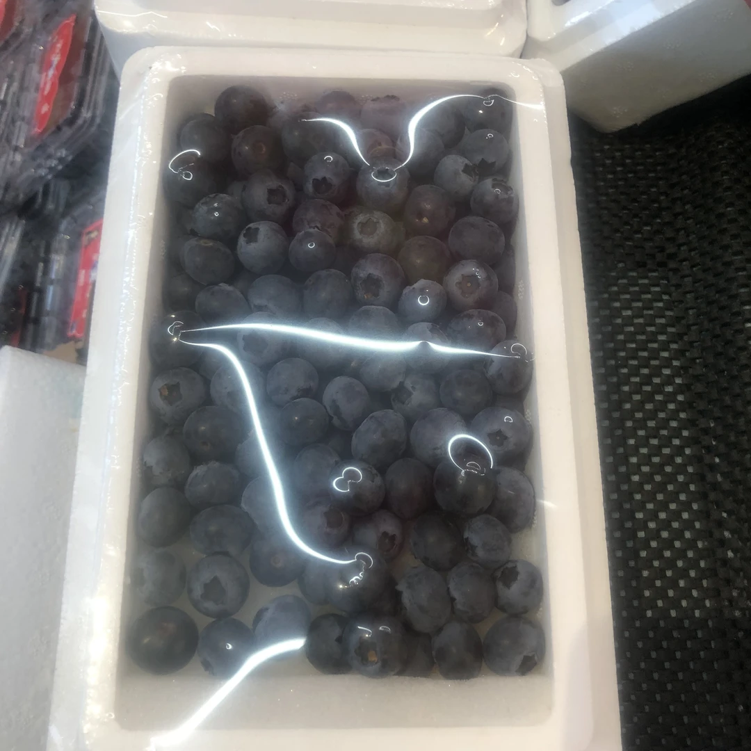 丹东蓝莓18mm果一盒400克左右辽宁省