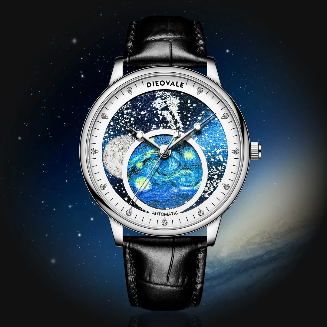 瑞士品牌全自动机械腕表-海王星