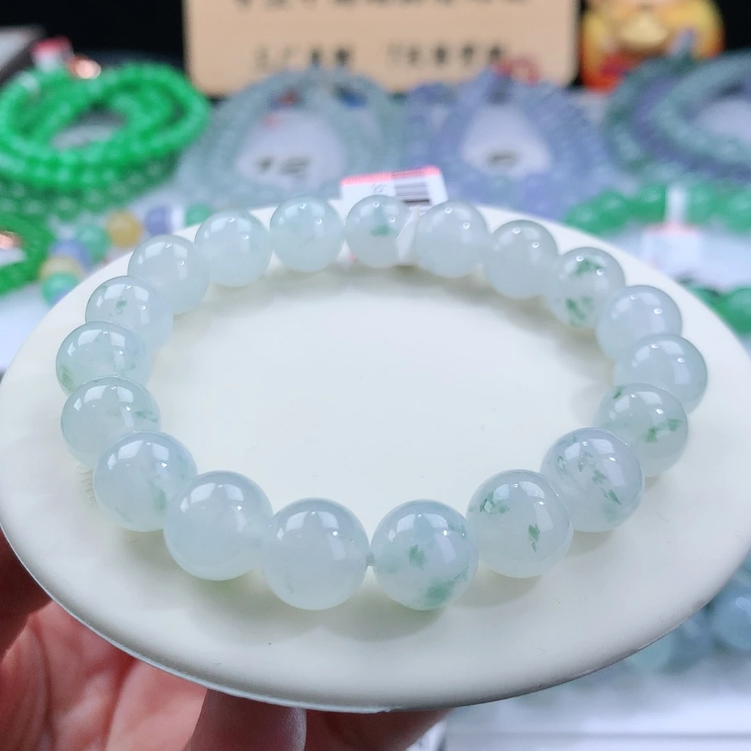 翡翠手链未镶嵌卡10