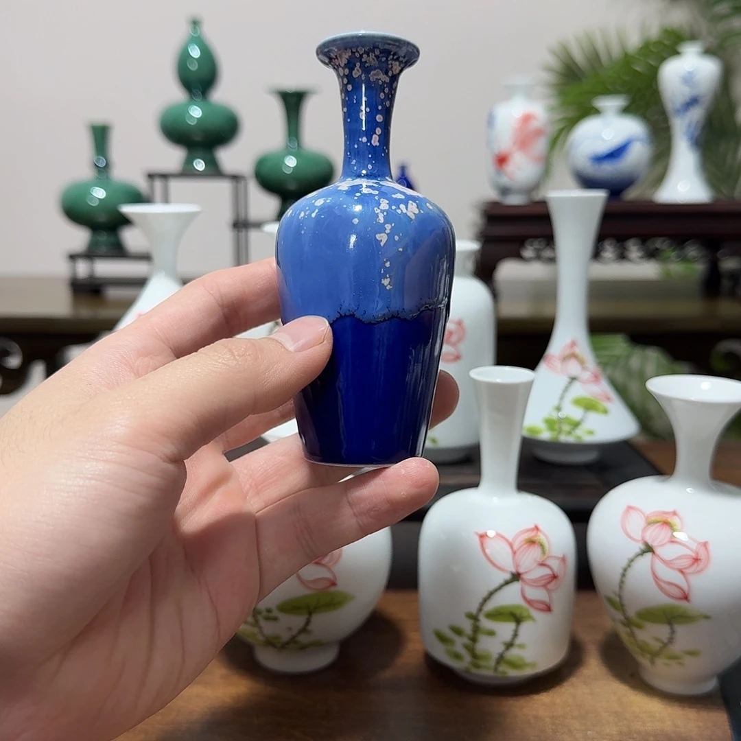 陶瓷手工非常迷你小花器