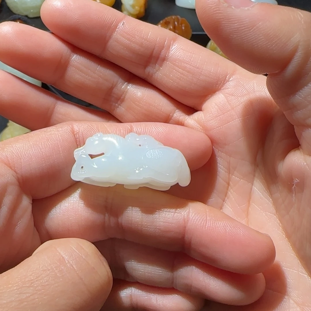 和田玉颈饰未镶嵌U***F