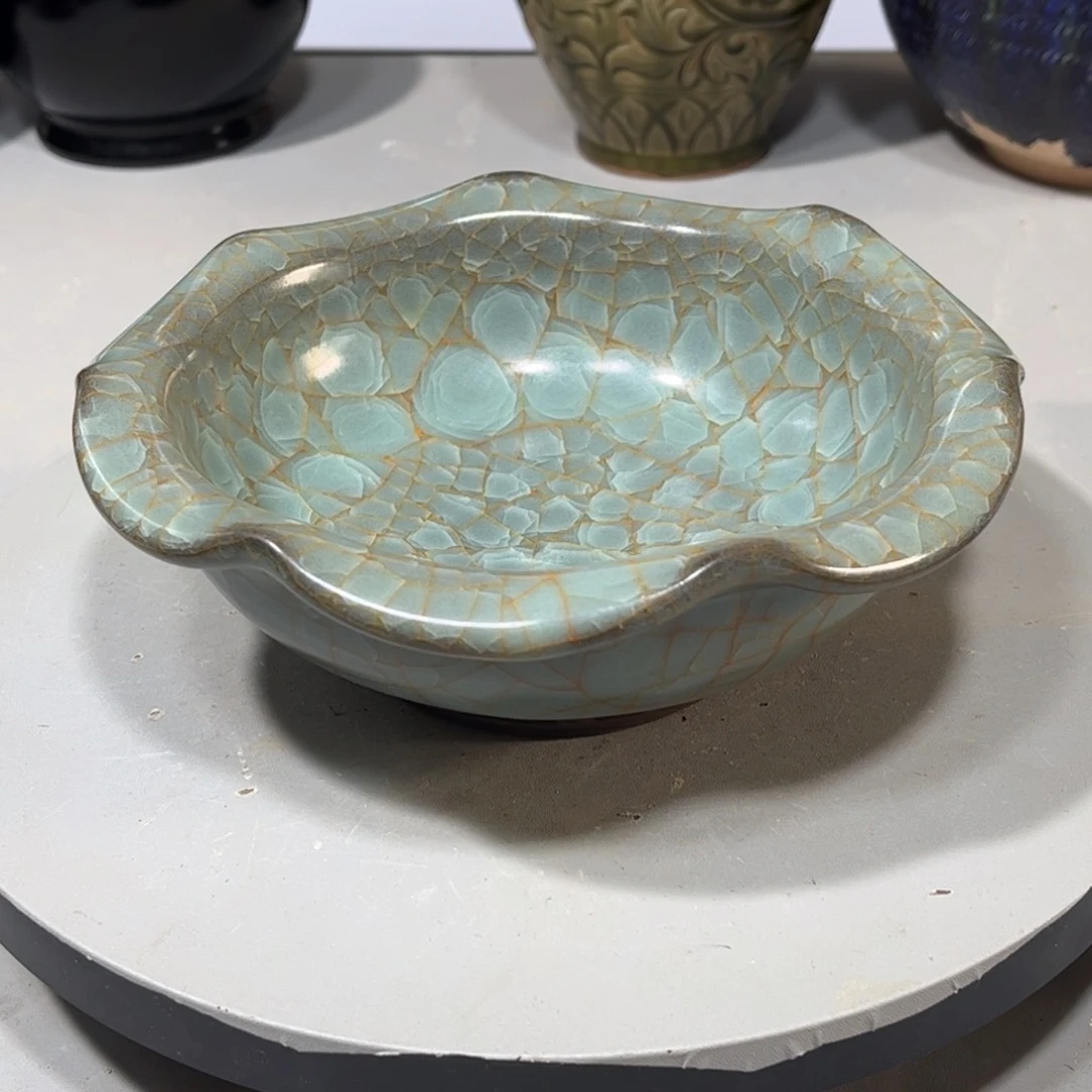 瓶官窑瓷器品相完美