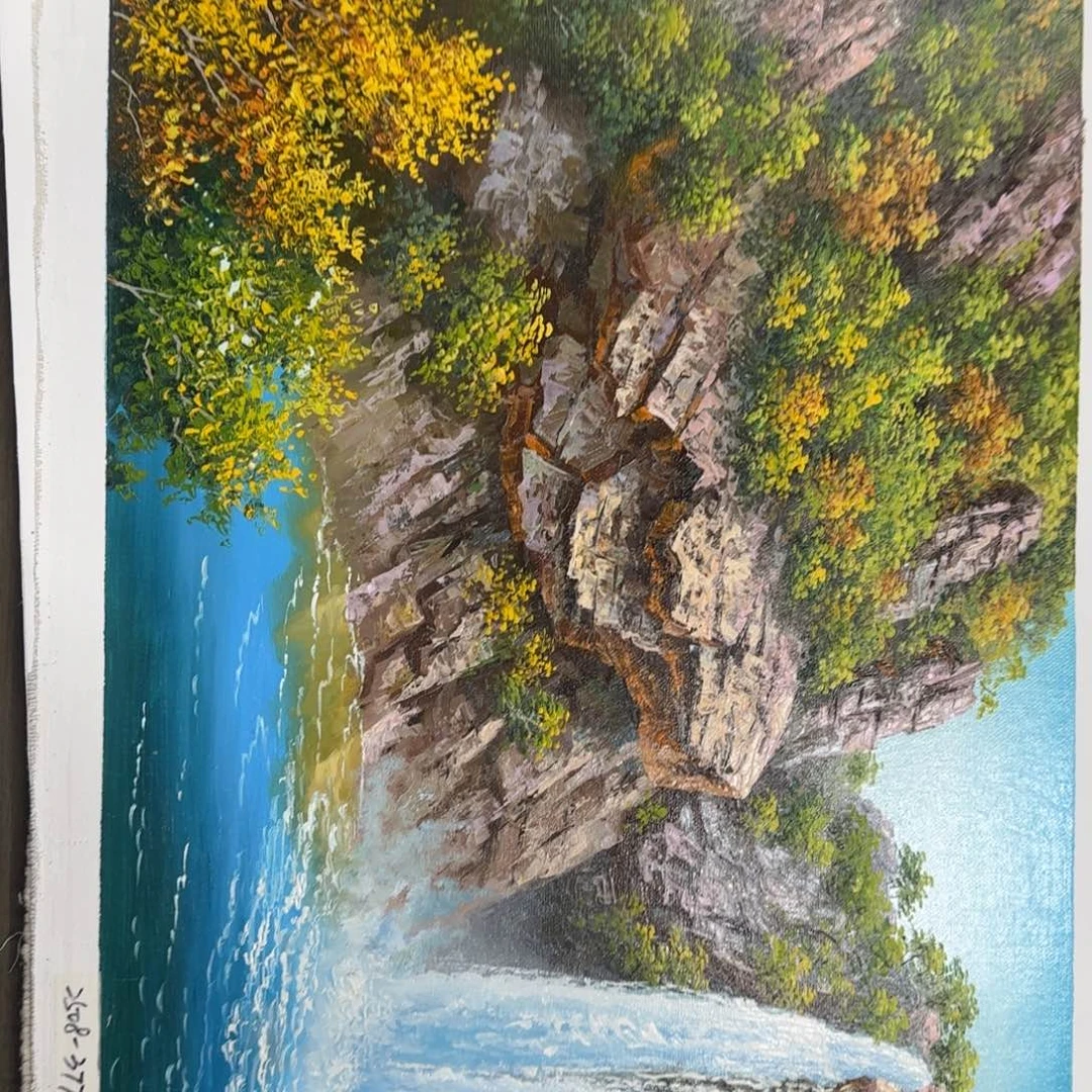 油画加油加油努力奋斗加油