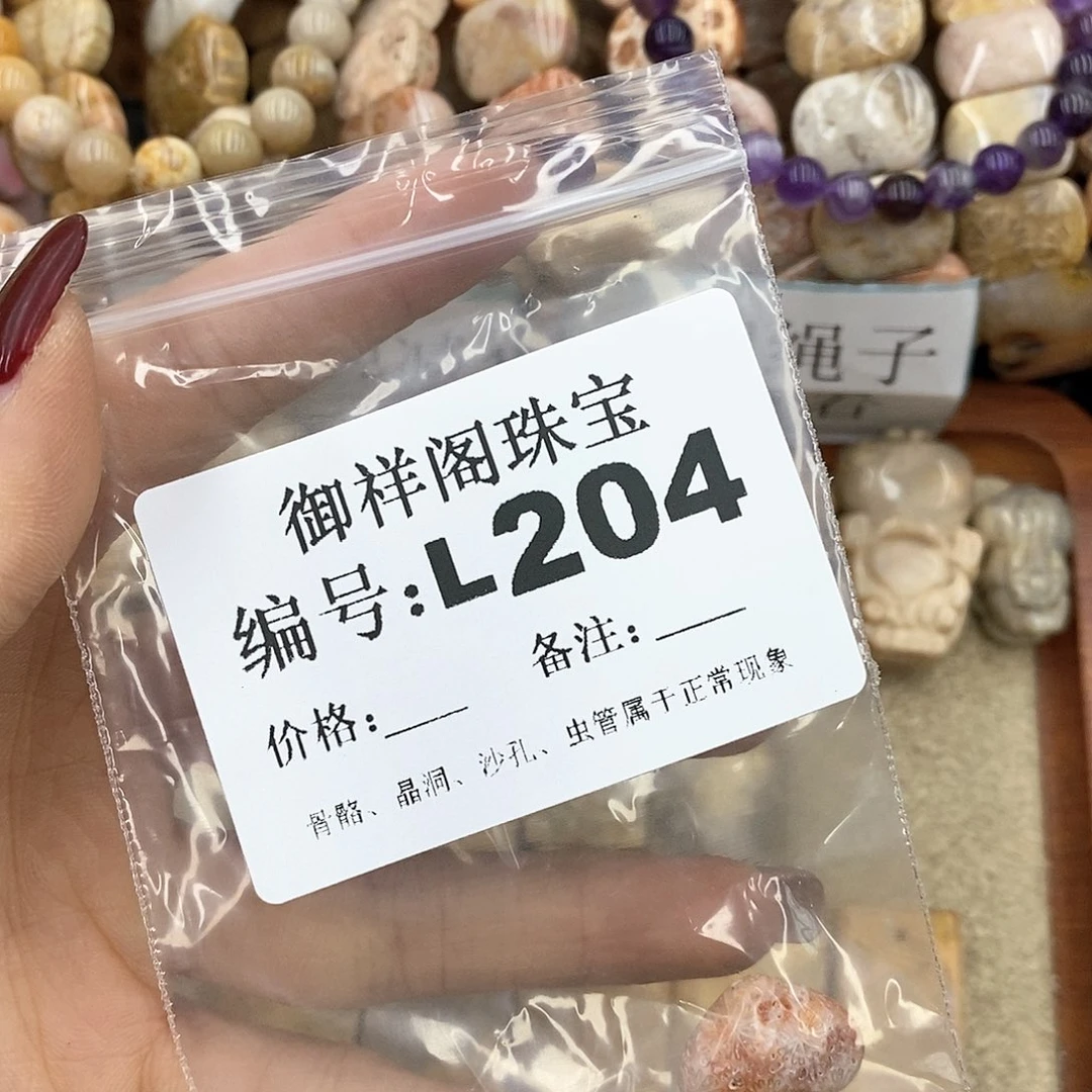 硅化珊瑚（珊瑚玉）L198未镶嵌G**a