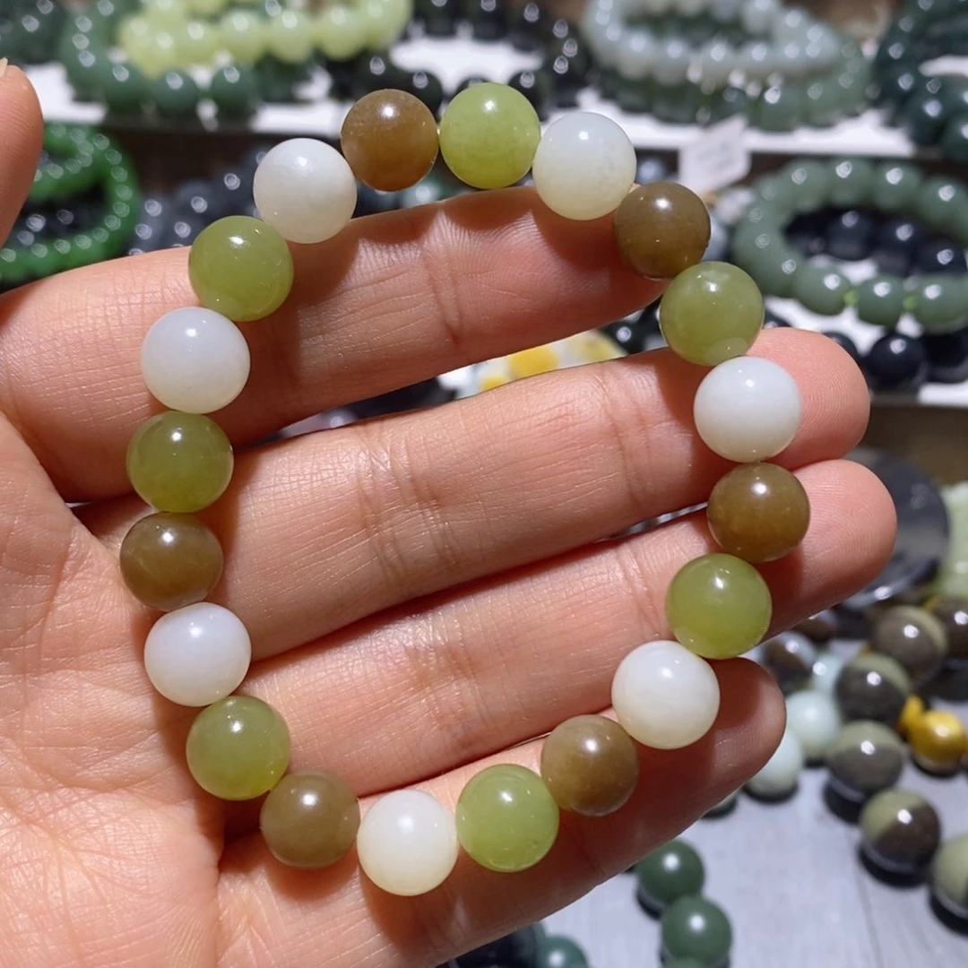 和田玉手链未镶嵌