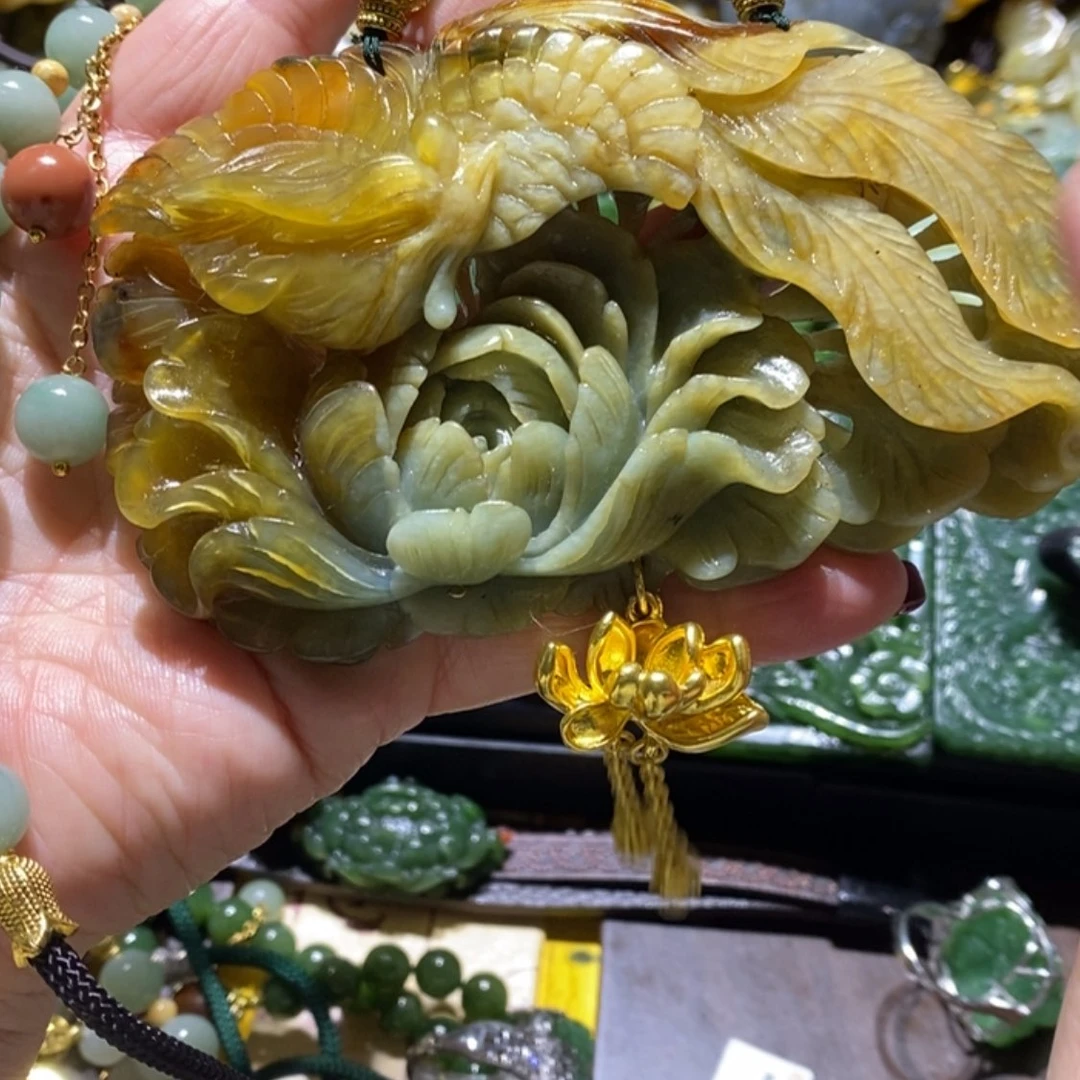 【闪购商品】岫玉毛衣链未镶嵌