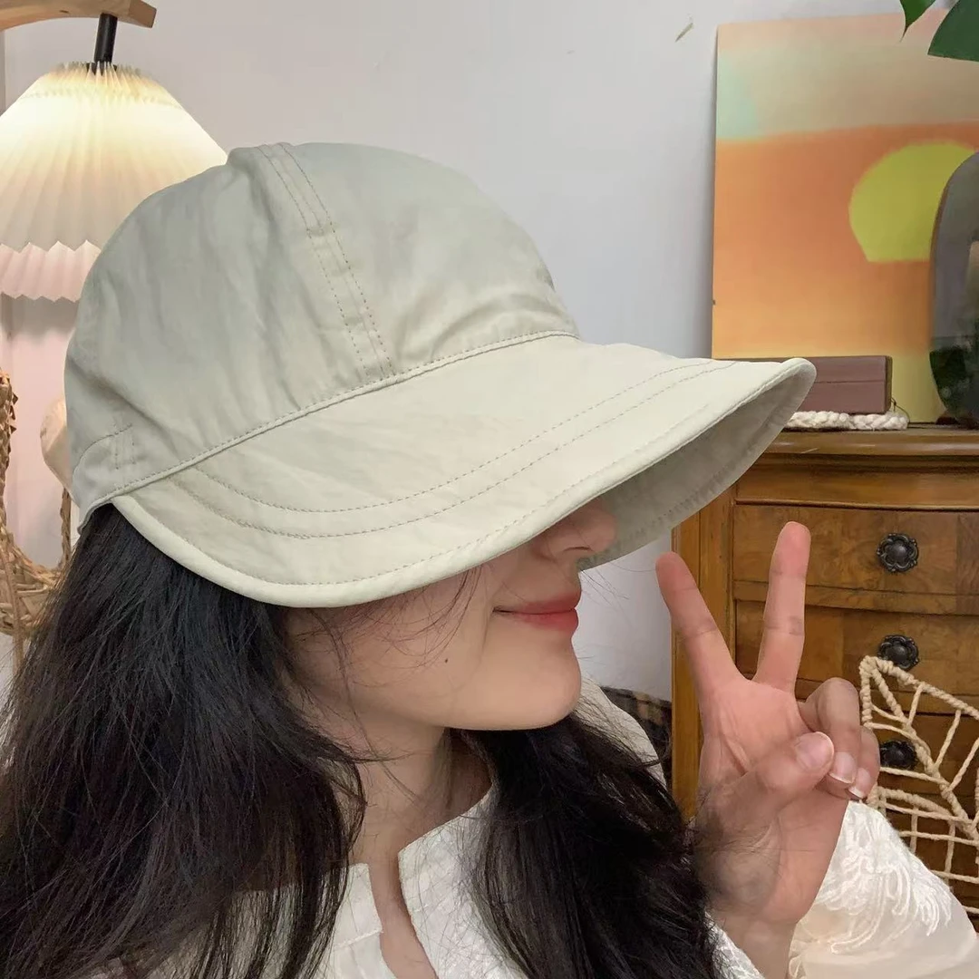 【帽子婷好】软萌甜妹风！赵露思同款 网红显脸小神器