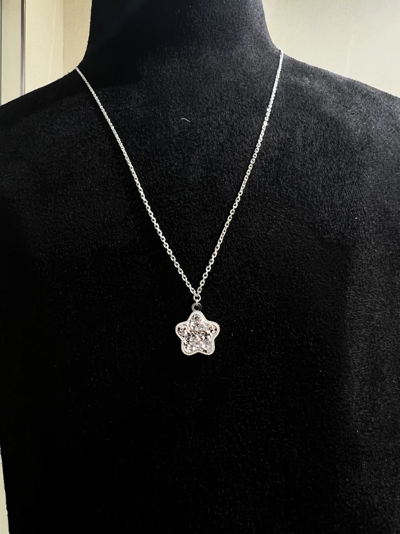 金铂斯珠宝铂金pt950星星套链