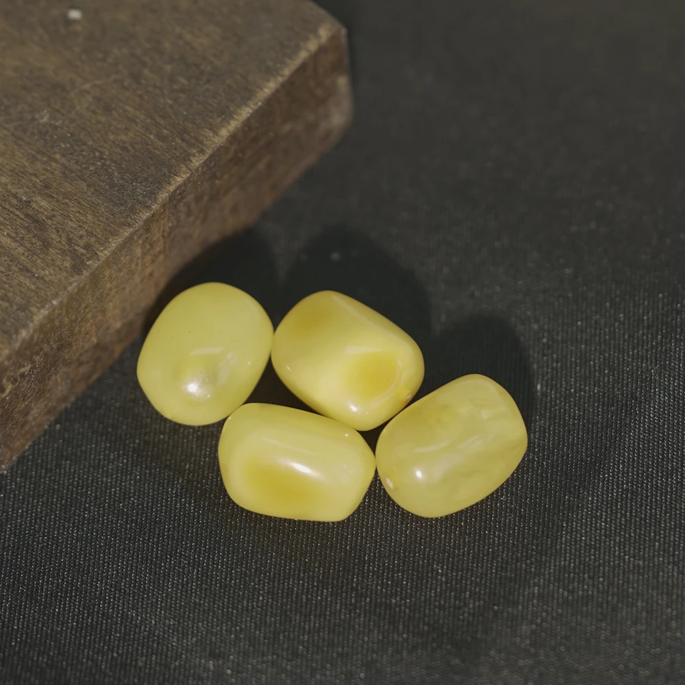 【发1颗】14MM+蜜蜡散珠DIY文玩珠宝HP41