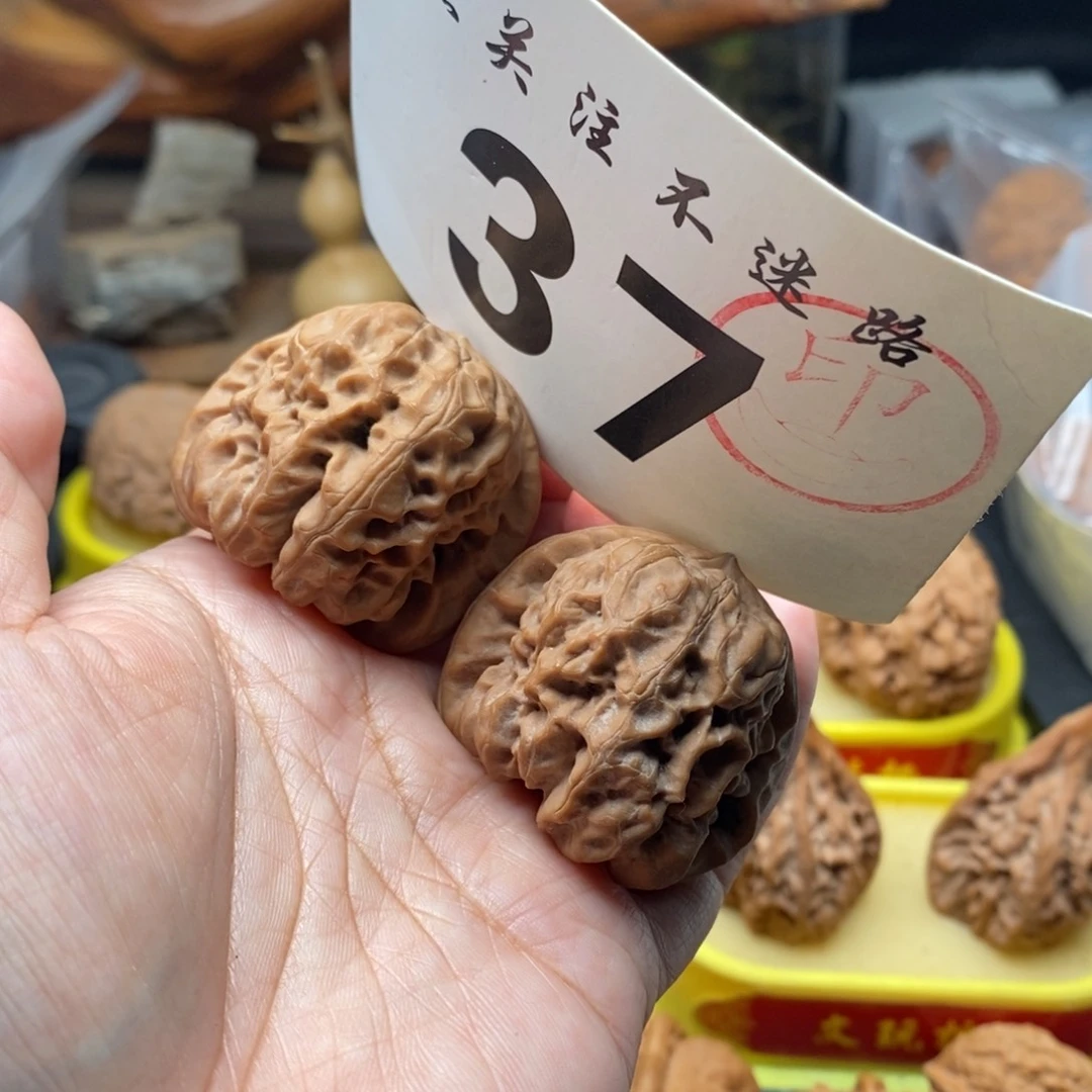 把件文玩核桃40全品达摩