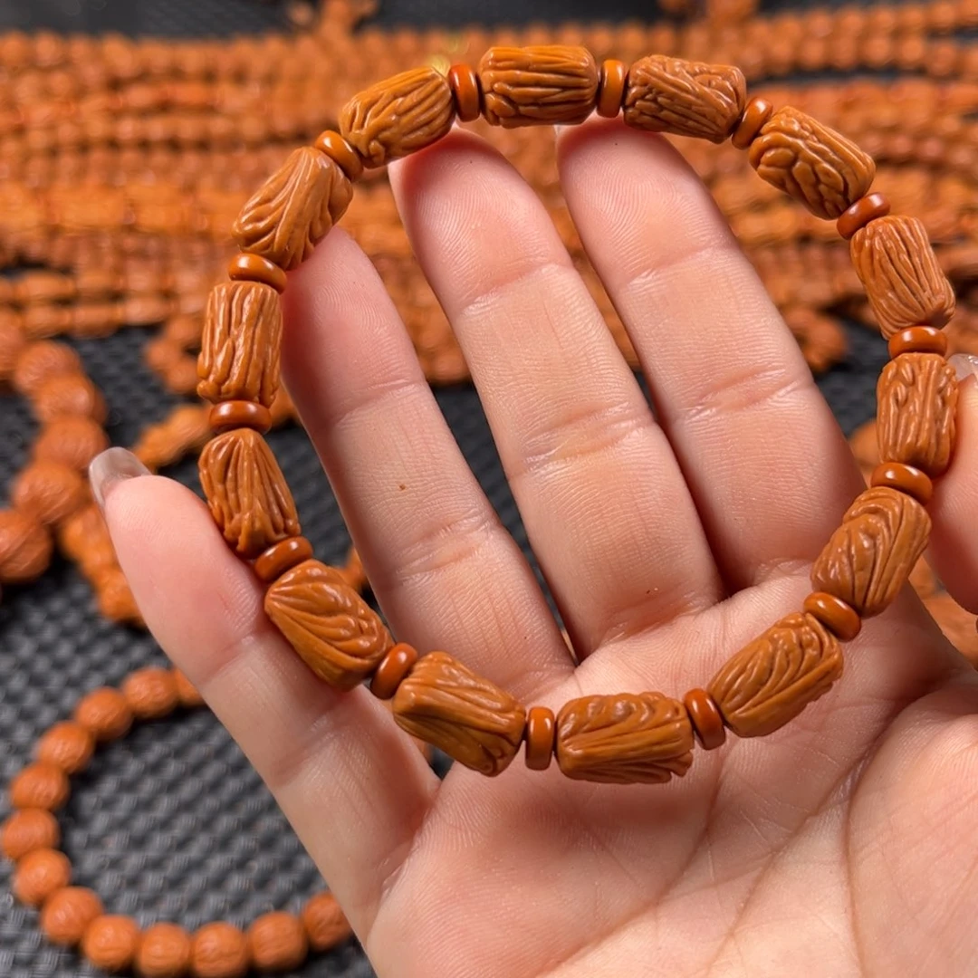 桃核手串Y9 链接手串