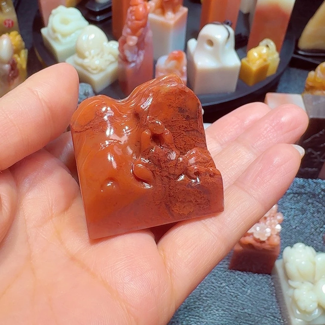 寿山石印石老挝石