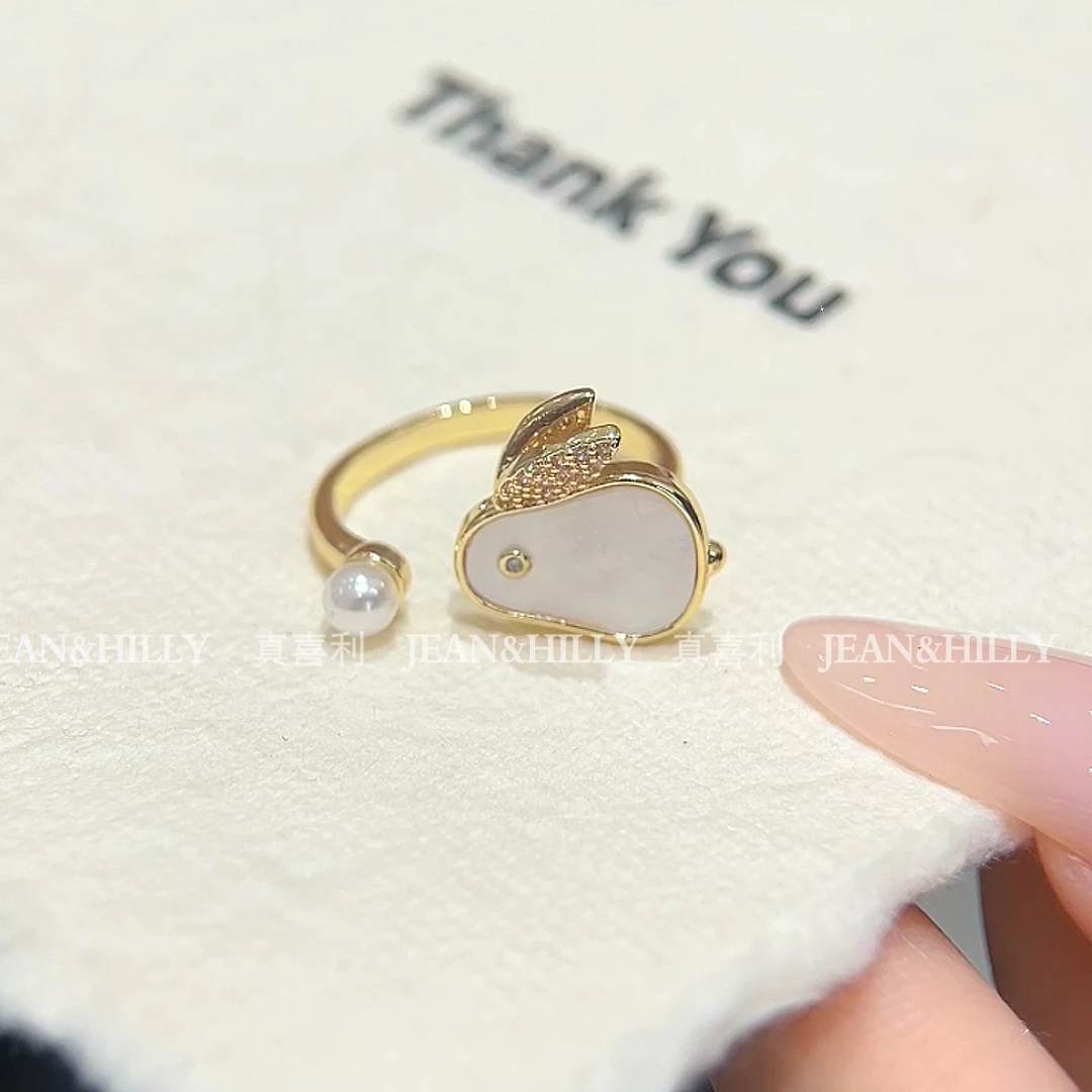 【月兔】戒指  新款原创小众 不撞款 温柔气质