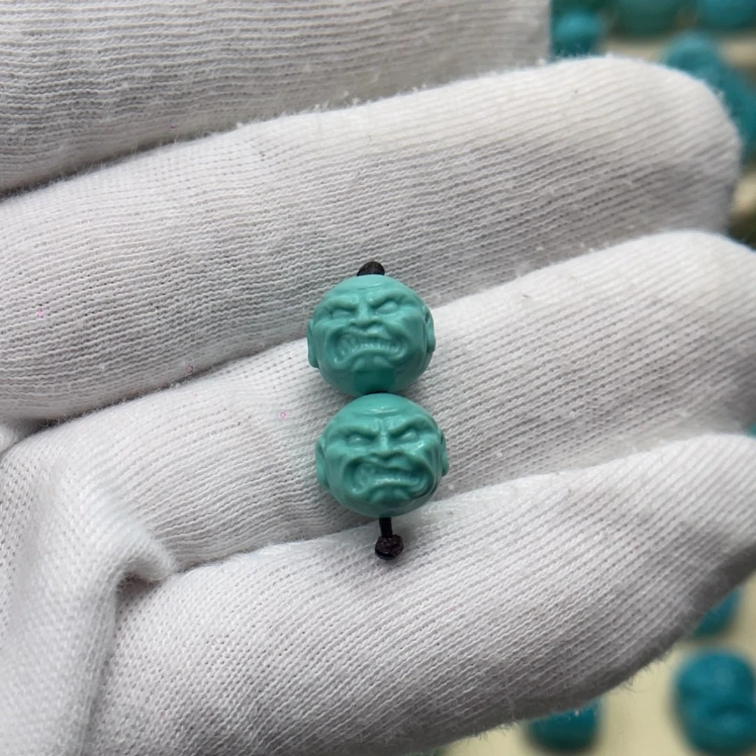 绿松石未镶嵌颈饰卡10