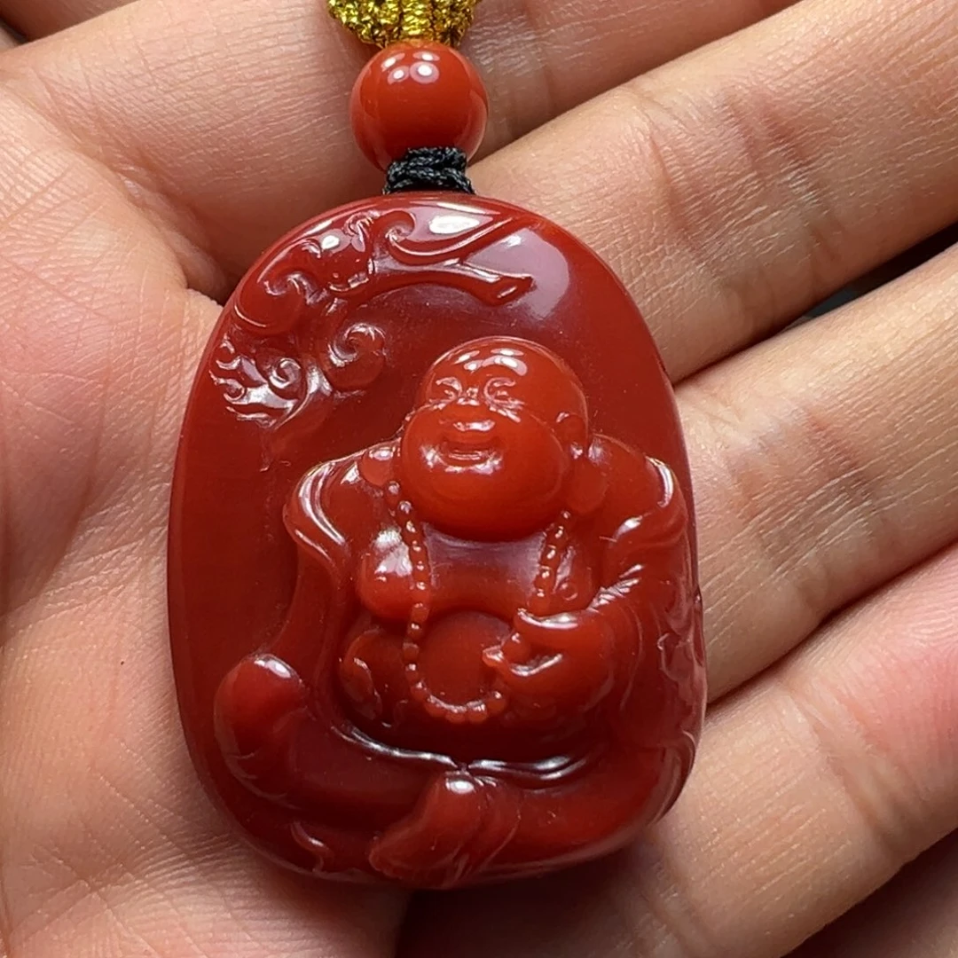 未镶嵌吊坠南红玛瑙
