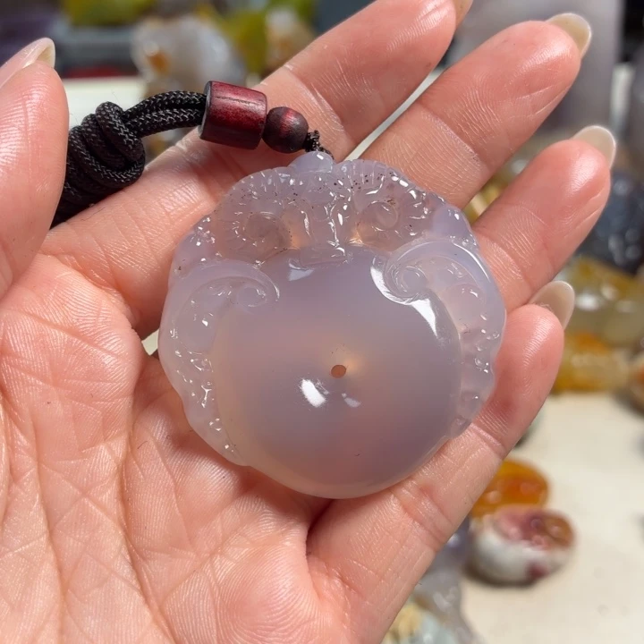 玛瑙/玉髓未镶嵌吊坠(不含链)