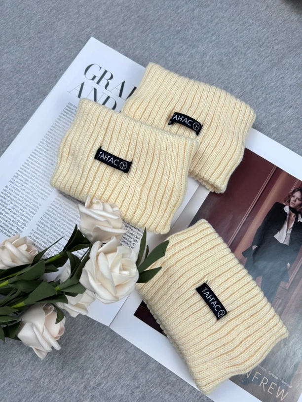 毛线针织发带2024新款秋冬护额头抹额脑门防风头套女保暖月子头巾