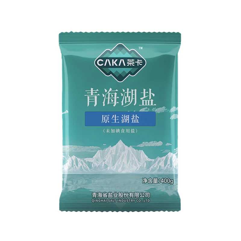 茶卡未加碘原生湖盐400g
