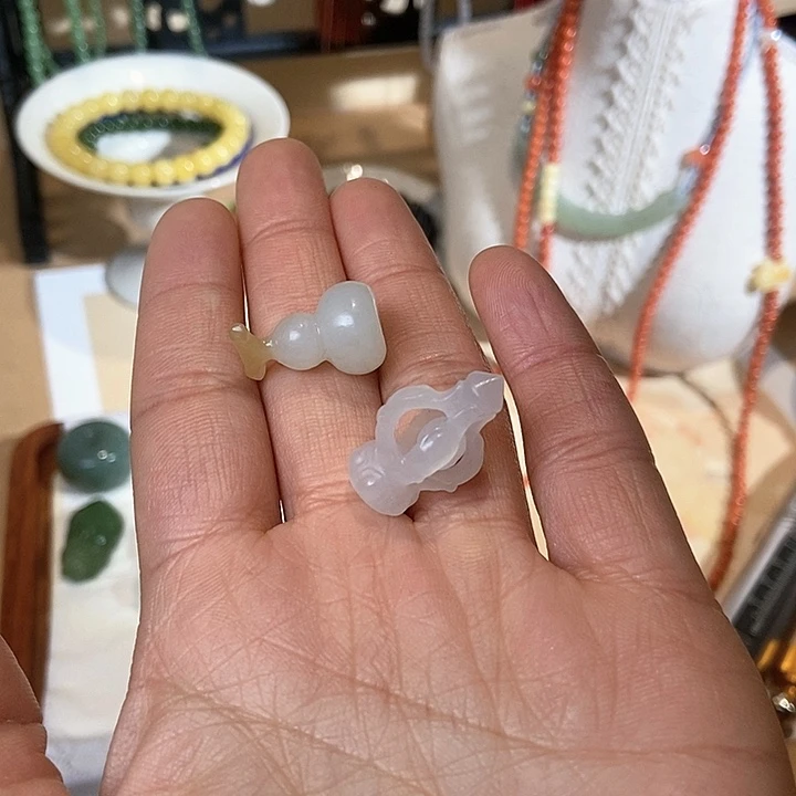 和田玉（糖玉）手链未镶嵌串