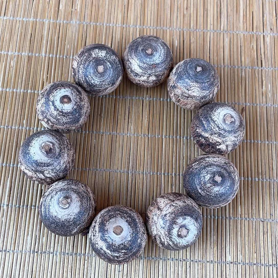 降真香手串/手链2.5全品360度老白棋楠龙鳞超爆甲天眼木