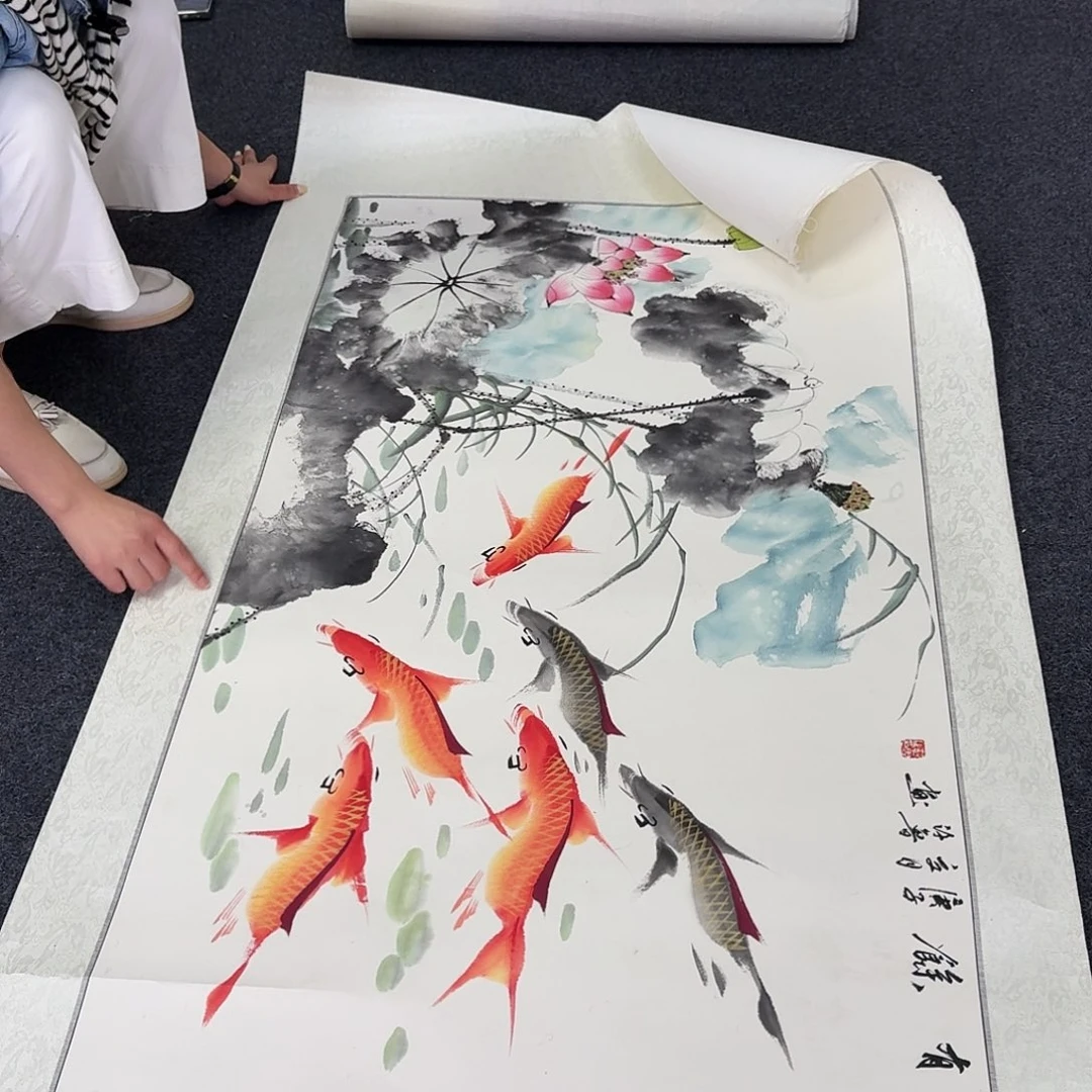 纯手绘国画好作品