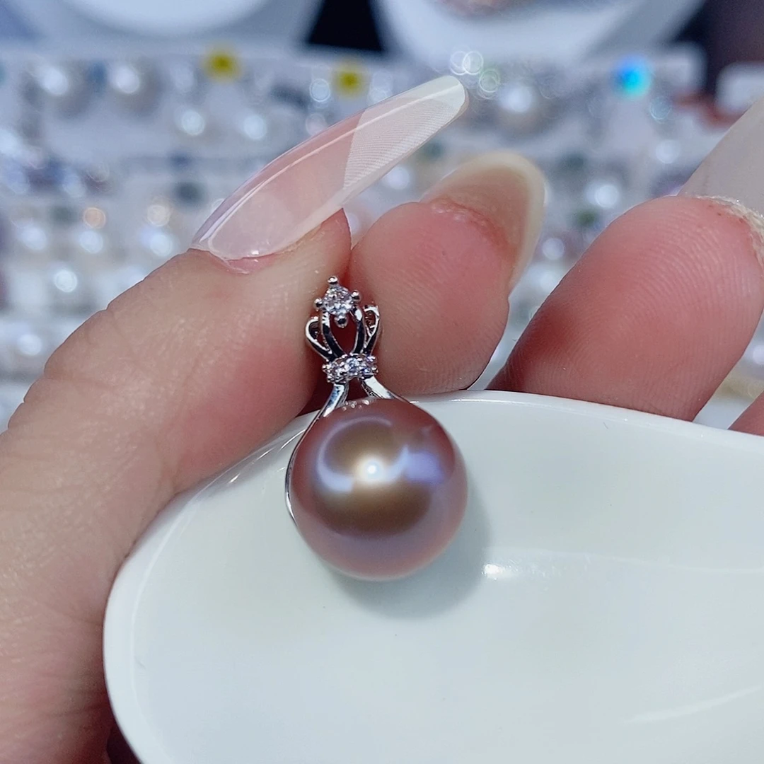 颈饰淡水珍珠合金
