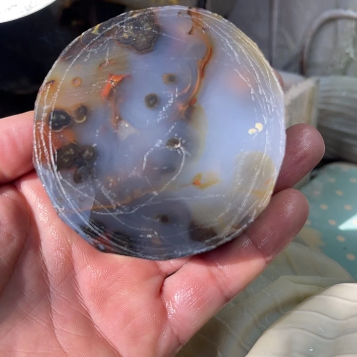 蛋***饭定制玛瑙玛瑙手镯