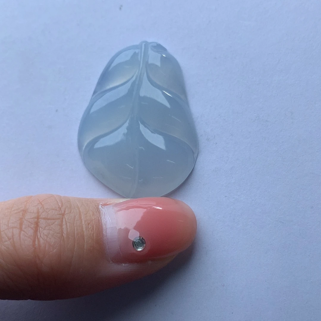 翡翠裸石翡翠冰叶子翡翠翡翠
