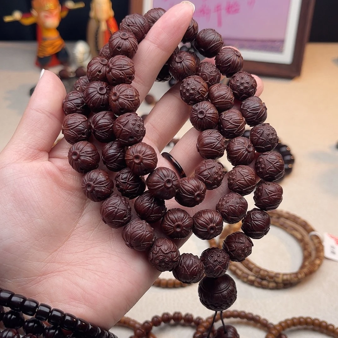 手串紫金鼠紫金鼠莲花雕刻