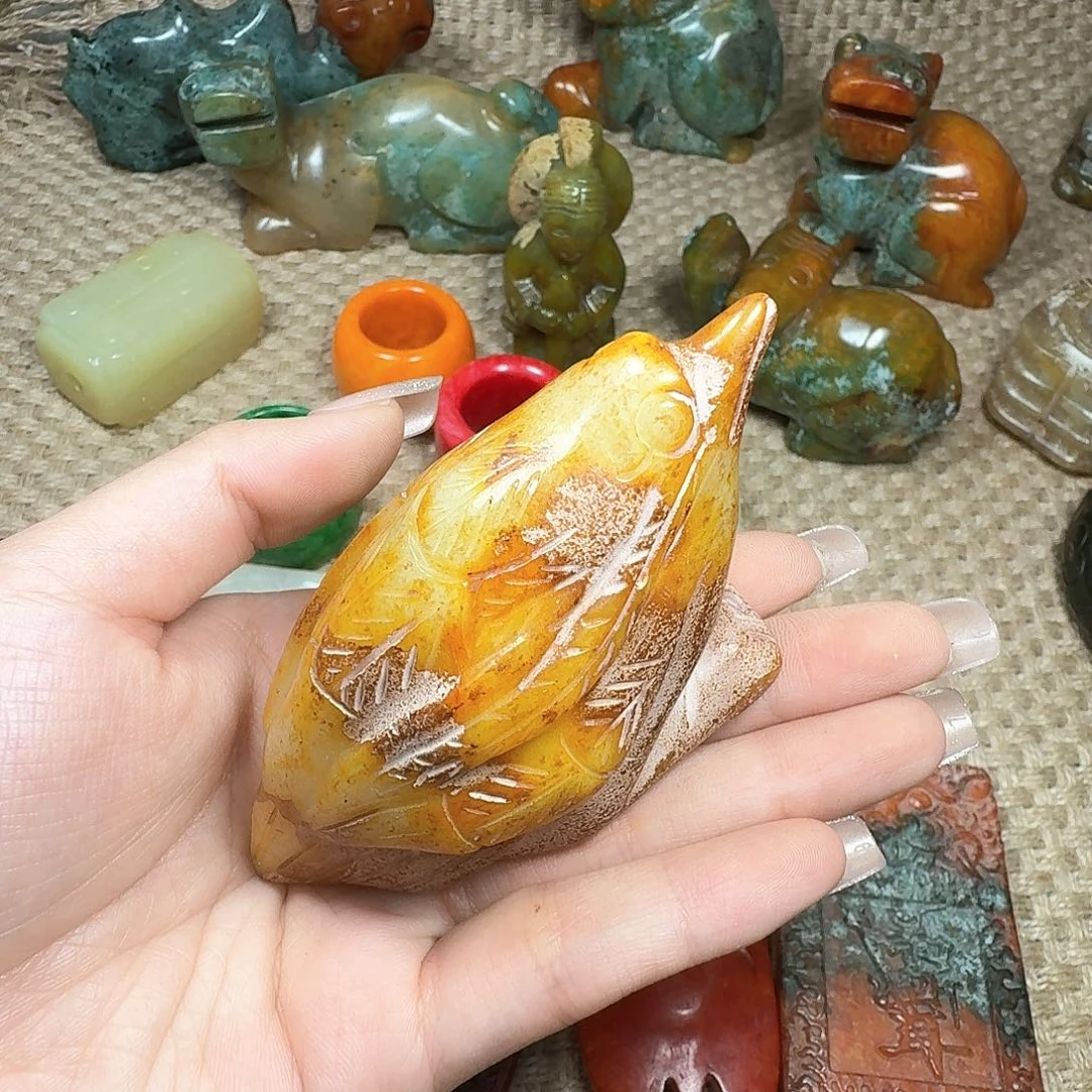 白玉菩提吊坠乐*族挂件