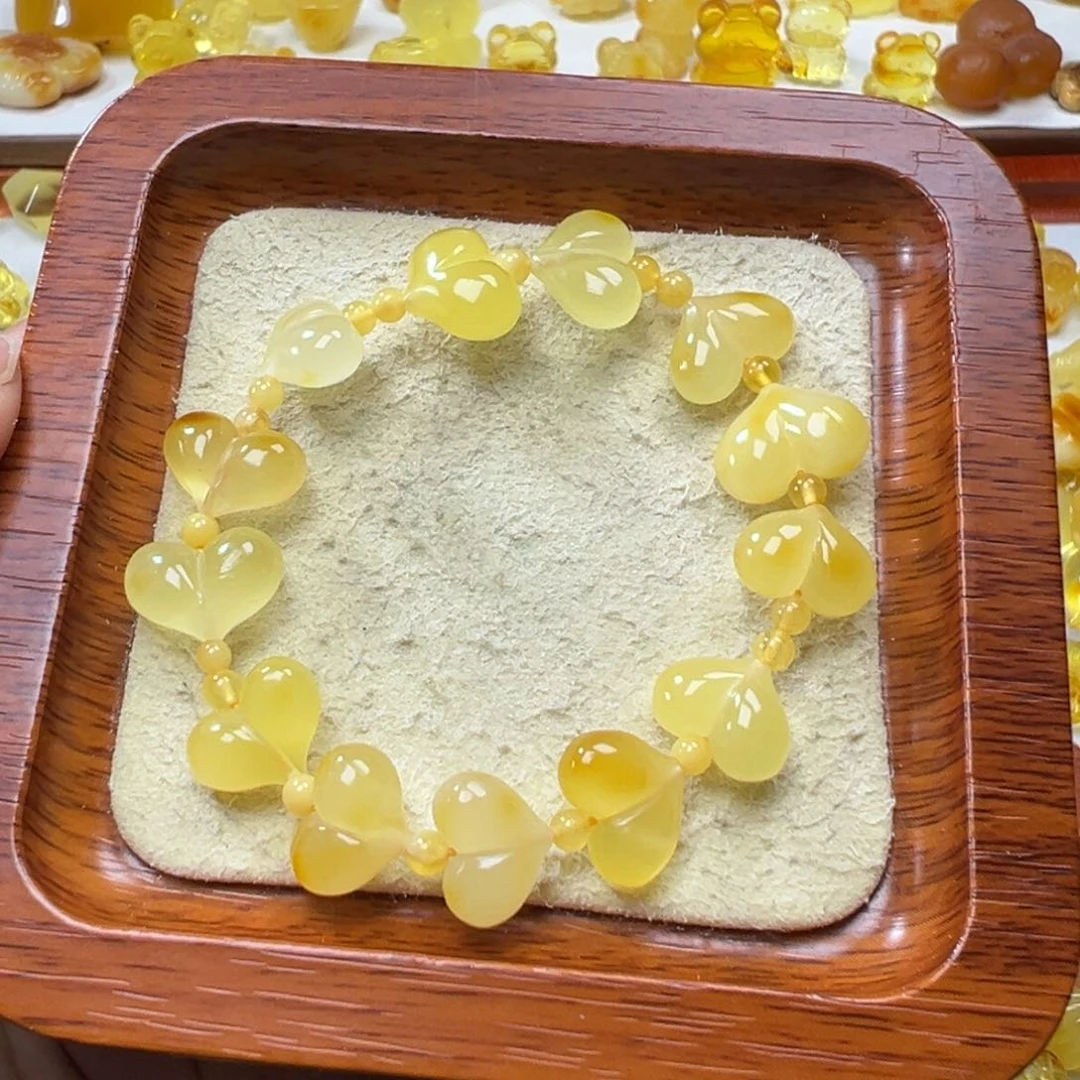 琥珀吊坠(不含链)未镶嵌