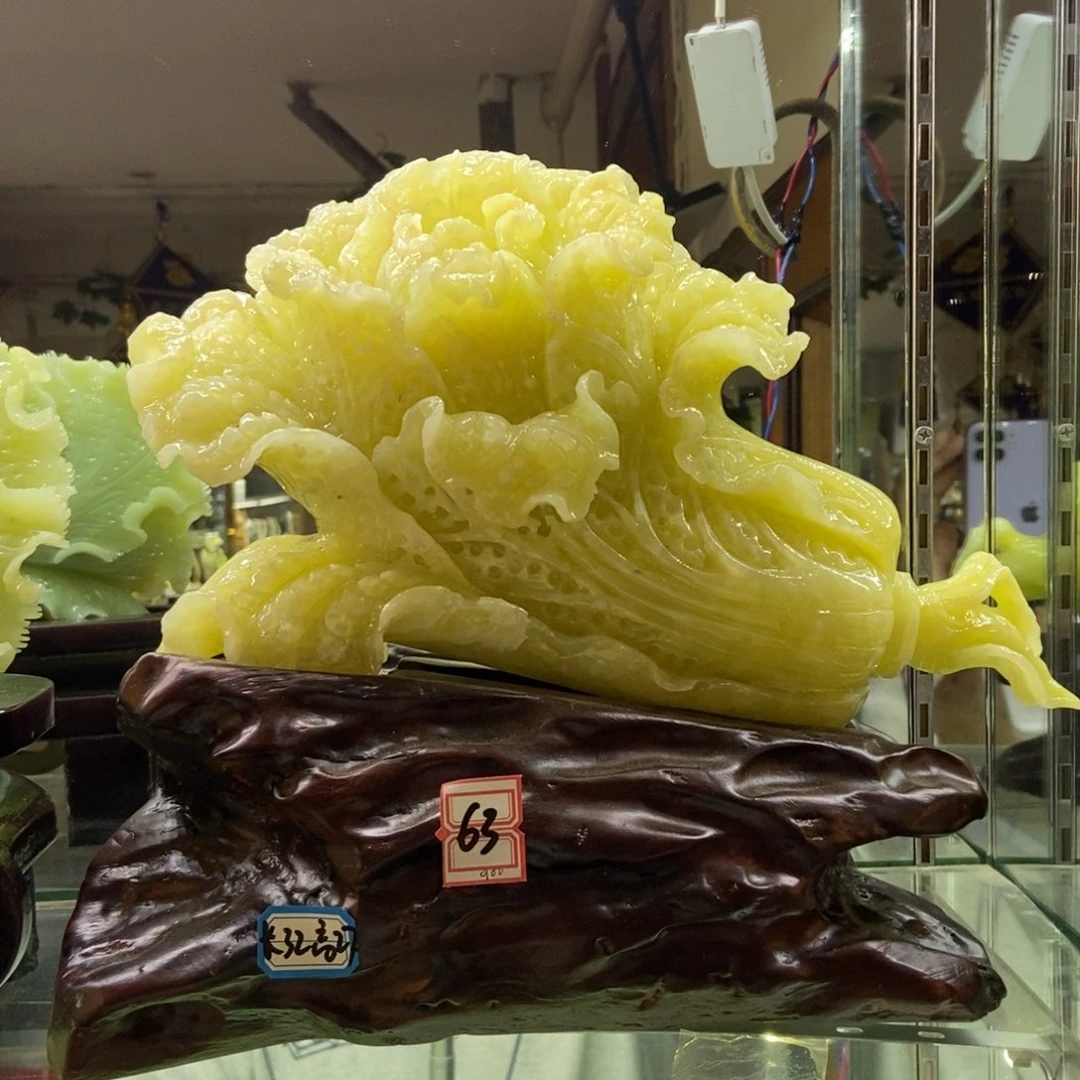 石材天然岫岩玉摆件