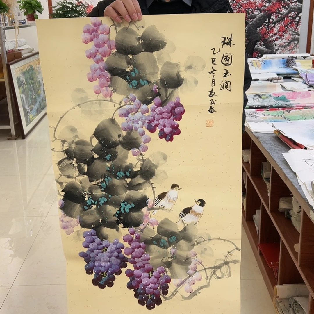 国画清风画院国画手绘