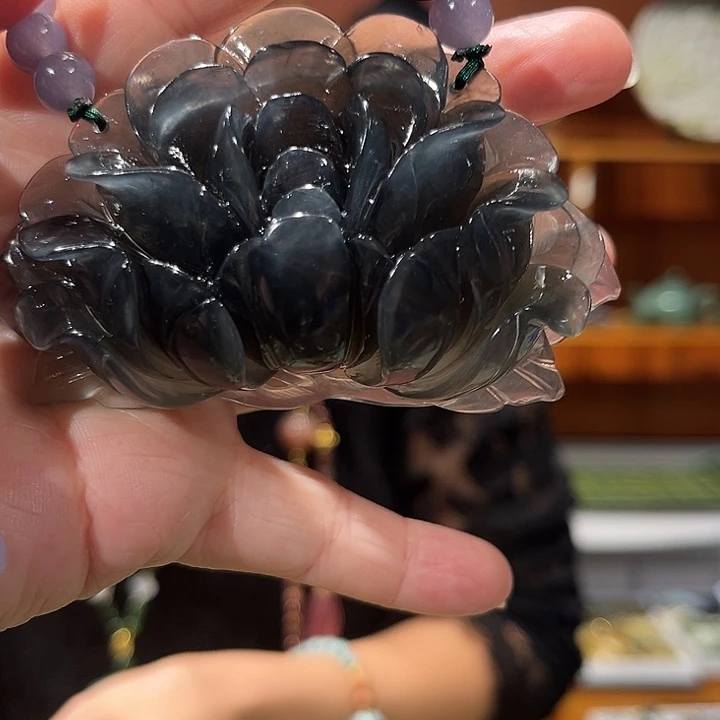 未镶嵌岫玉毛衣链