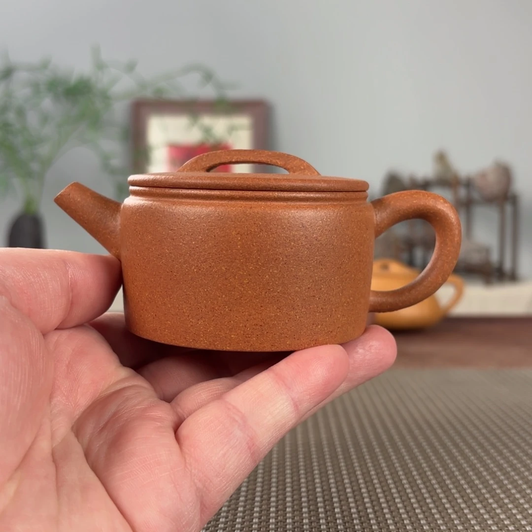 茶壶紫砂微瑕黄龙山原矿紫砂壶