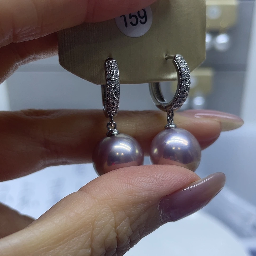 淡水珍珠耳饰未镶嵌