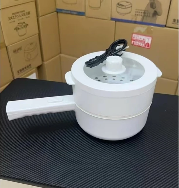 A843高品质电煮锅上蒸下煮家用多功能