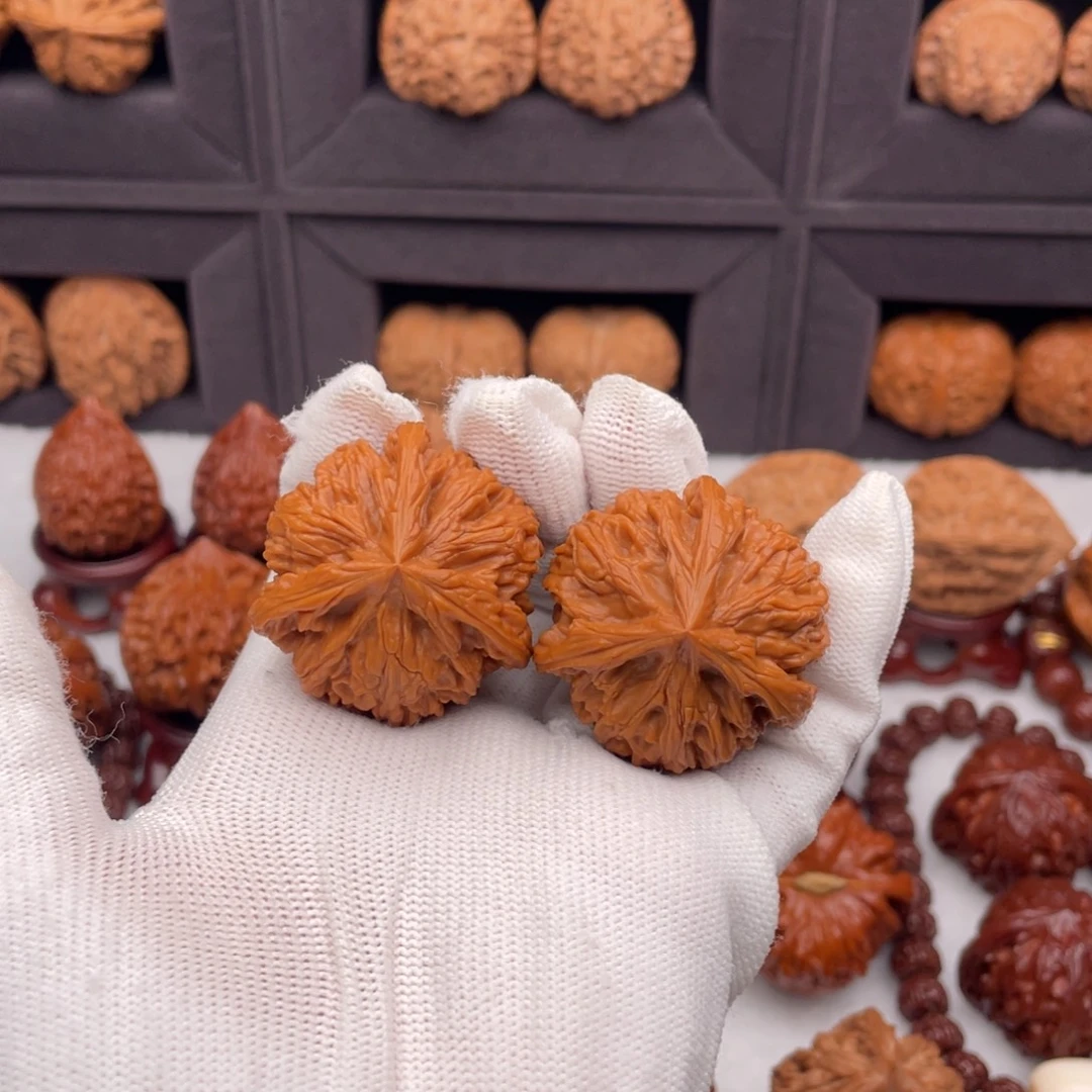 文玩核桃吊坠39文山三棱