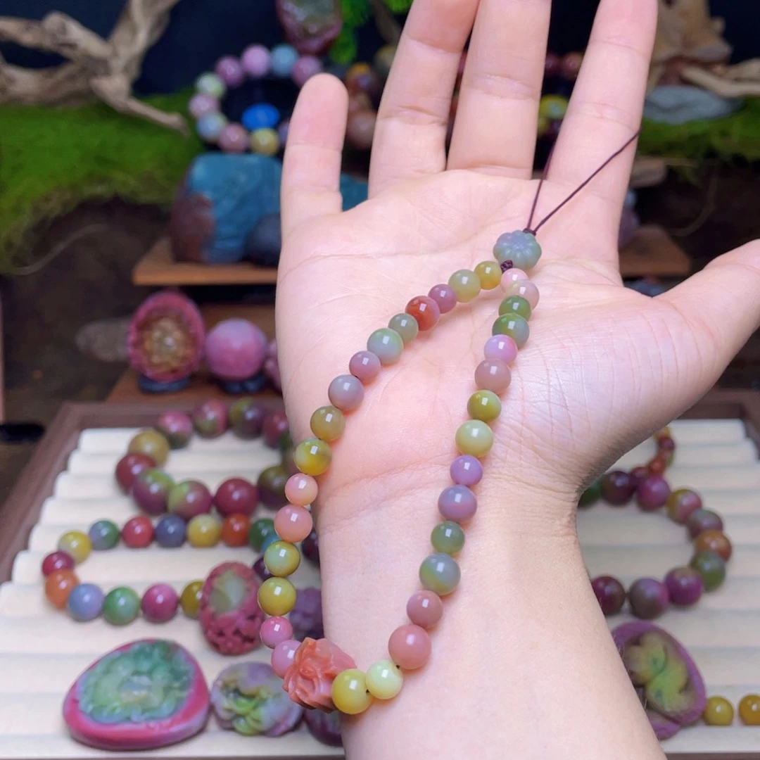 玛瑙/玉髓未镶嵌珠宝半成品盐源玛瑙手机挂