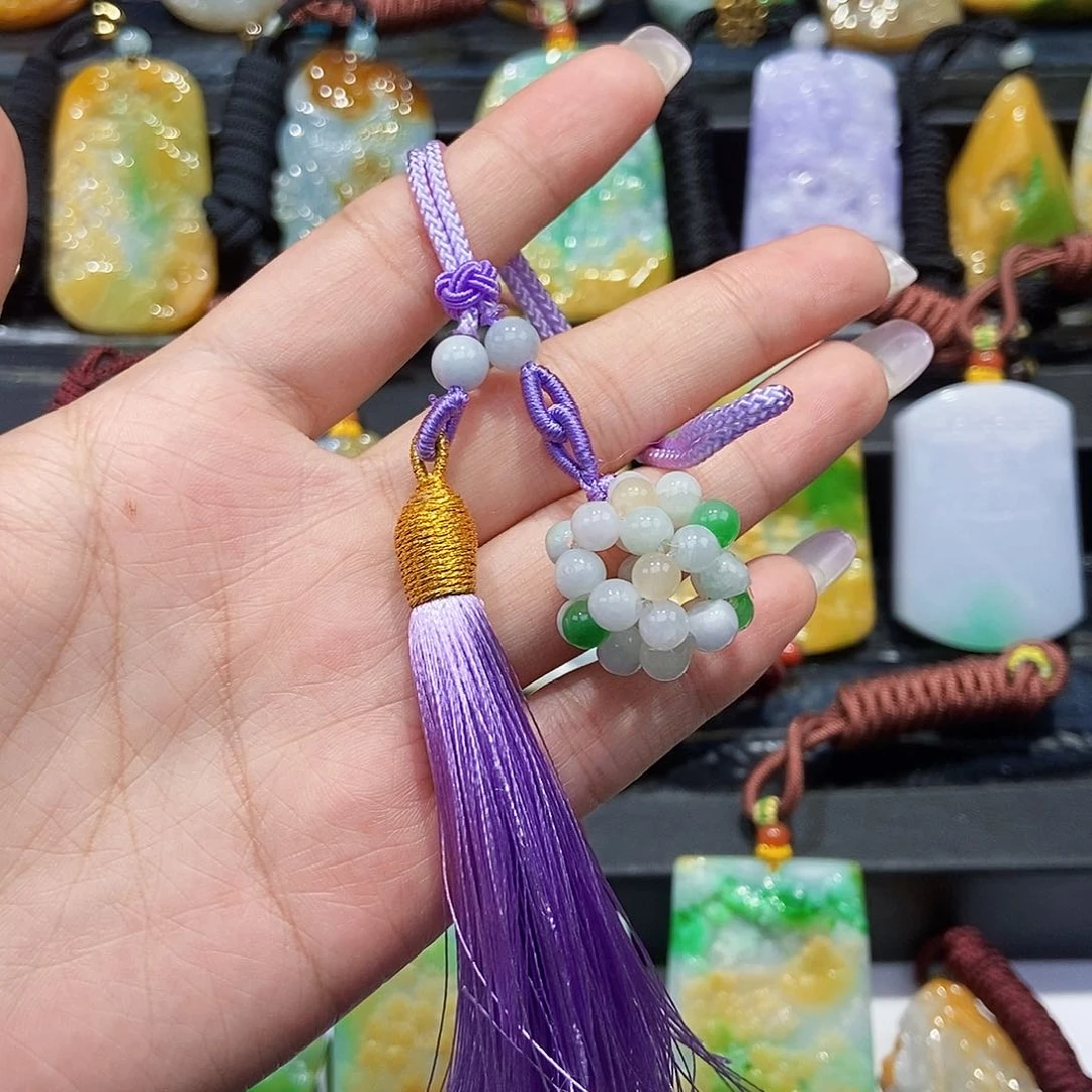 翡翠未镶嵌颈饰天然翡翠A货