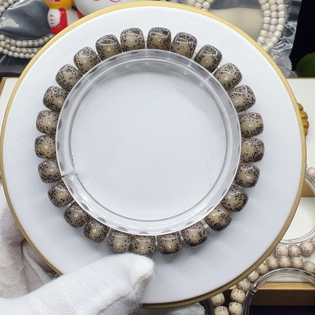 星月菩提手串黑冰糖9✖️8正月留白月朗星稀